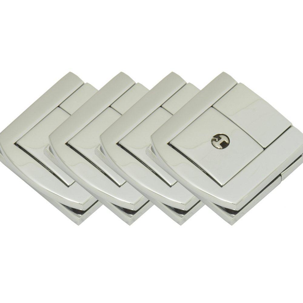 Pack of 4 Silver Quick Catch With Keys|cases-and-enclosures.co.uk ...